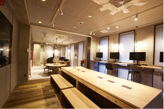 ▲3D Lab. Hitoyado base 施設内の様子